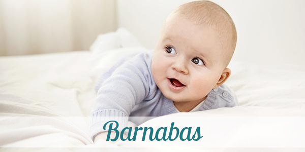 Namensbild von Barnabas auf vorname.com