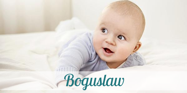 Namensbild von Boguslaw auf vorname.com