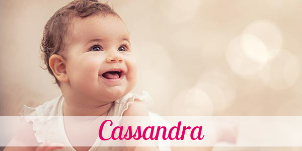 Namensbild von Cassandra auf vorname.com