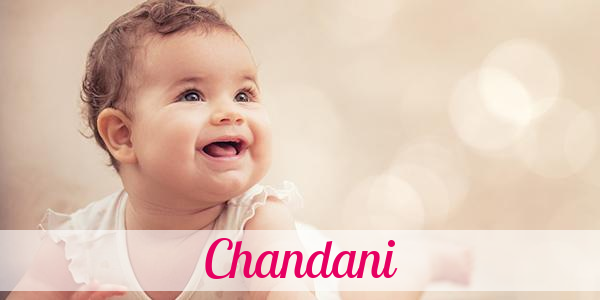 Namensbild von Chandani auf vorname.com