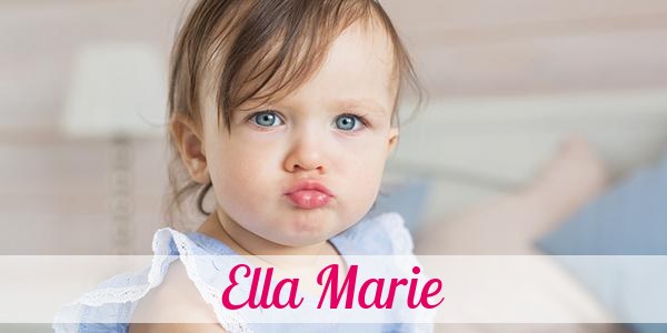 Namensbild von Ella Marie auf vorname.com