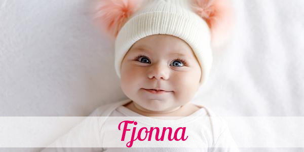Namensbild von Fjonna auf vorname.com