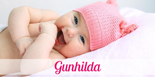 Namensbild von Gunhilda auf vorname.com