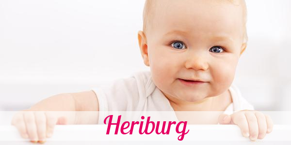 Namensbild von Heriburg auf vorname.com