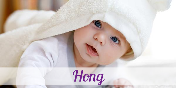 Namensbild von Hong auf vorname.com
