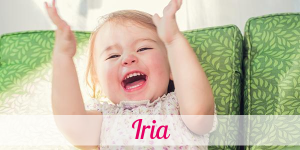 Namensbild von Iria auf vorname.com