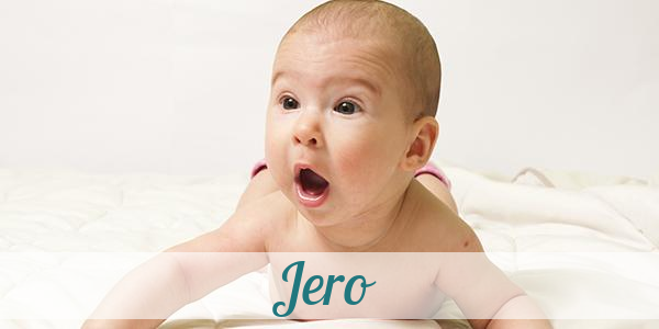 Namensbild von Jero auf vorname.com