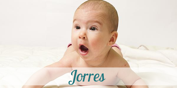 Namensbild von Jorres auf vorname.com