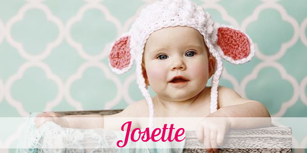 Namensbild von Josette auf vorname.com