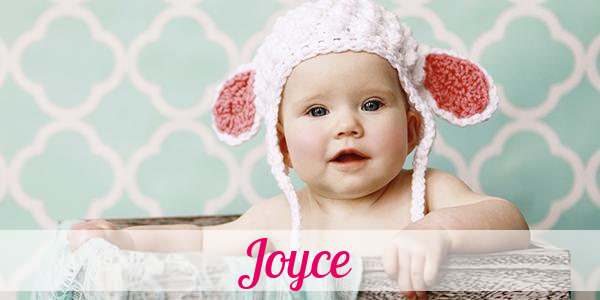 Namensbild von Joyce auf vorname.com