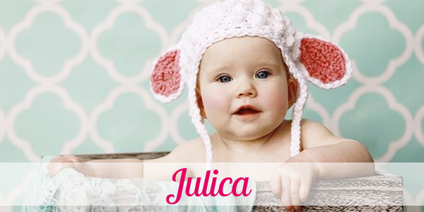 Namensbild von Julica auf vorname.com