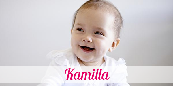 Namensbild von Kamilla auf vorname.com