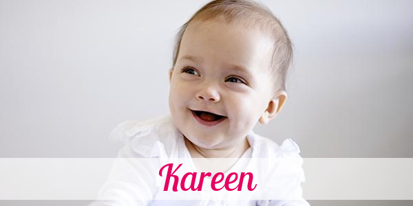 Namensbild von Kareen auf vorname.com