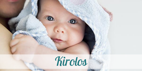 Namensbild von Kirolos auf vorname.com