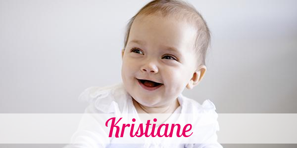 Namensbild von Kristiane auf vorname.com