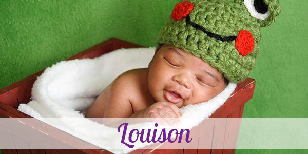 Namensbild von Louison auf vorname.com