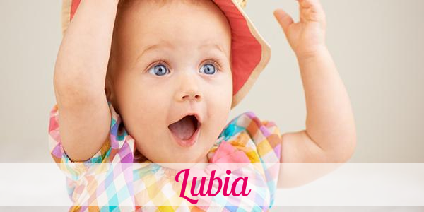 Namensbild von Lubia auf vorname.com