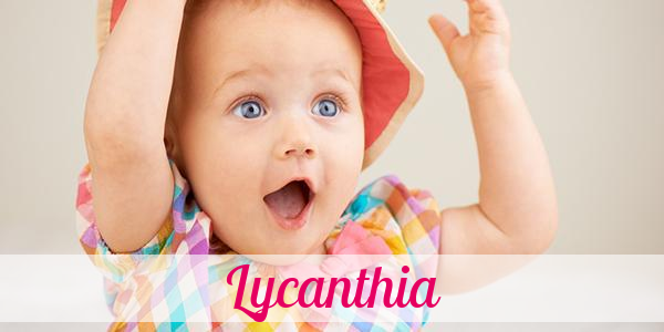 Namensbild von Lycanthia auf vorname.com
