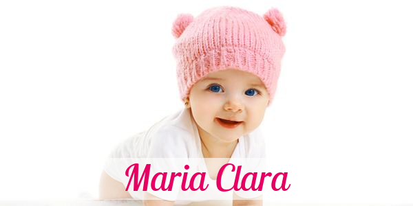 Namensbild von Maria Clara auf vorname.com