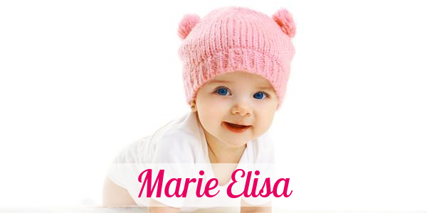 Namensbild von Marie Elisa auf vorname.com