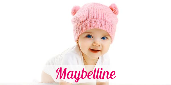 Namensbild von Maybelline auf vorname.com