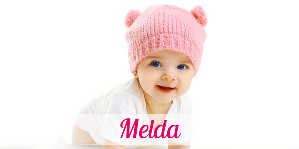 Namensbild von Melda auf vorname.com