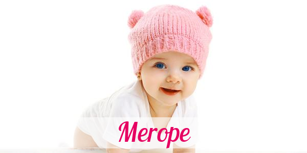 Namensbild von Merope auf vorname.com