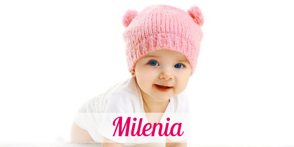 Namensbild von Milenia auf vorname.com
