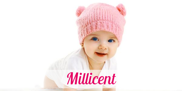 Namensbild von Millicent auf vorname.com