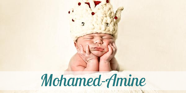Namensbild von Mohamed-Amine auf vorname.com