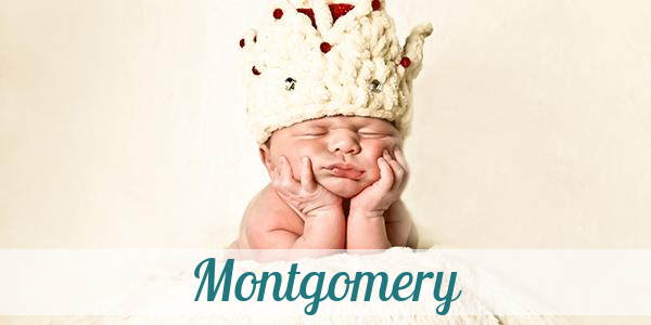 Namensbild von Montgomery auf vorname.com