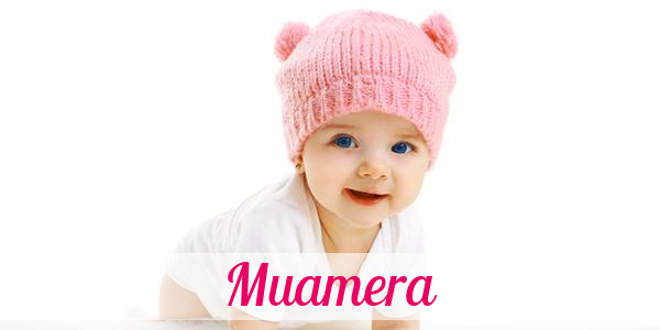 Namensbild von Muamera auf vorname.com