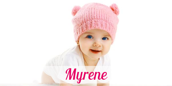 Namensbild von Myrene auf vorname.com