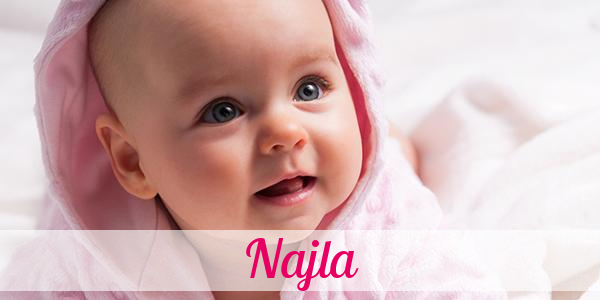 Namensbild von Najla auf vorname.com