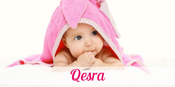 Namensbild von Qesra auf vorname.com