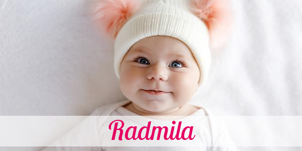Namensbild von Radmila auf vorname.com