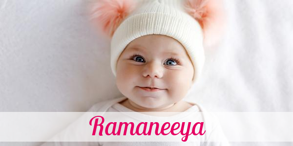 Namensbild von Ramaneeya auf vorname.com