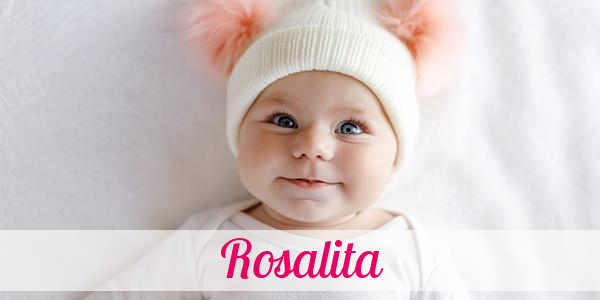 Namensbild von Rosalita auf vorname.com