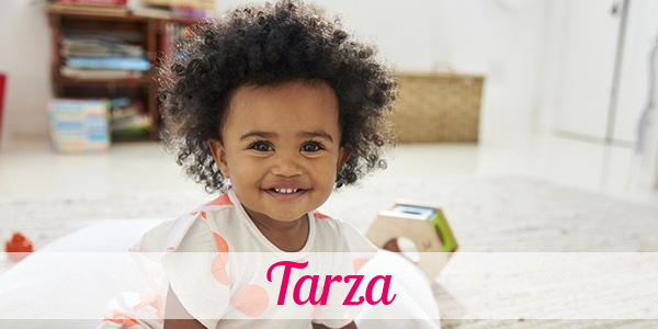 Namensbild von Tarza auf vorname.com