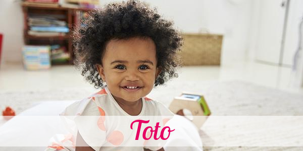 Namensbild von Toto auf vorname.com