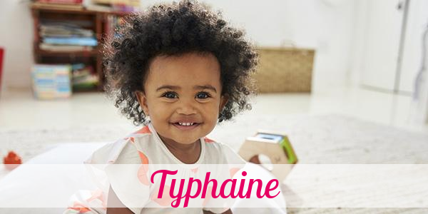 Namensbild von Typhaine auf vorname.com