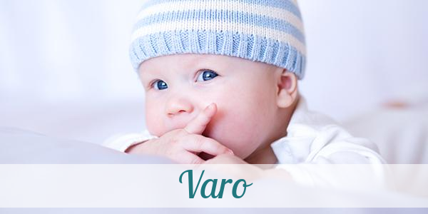 Namensbild von Varo auf vorname.com