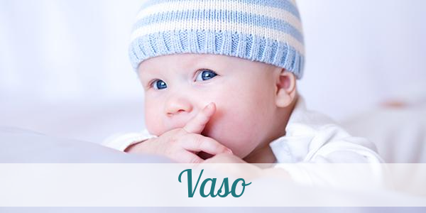 Namensbild von Vaso auf vorname.com