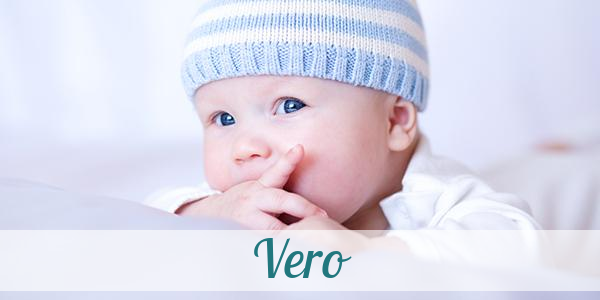 Namensbild von Vero auf vorname.com