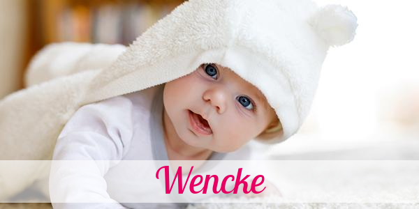 Namensbild von Wencke auf vorname.com