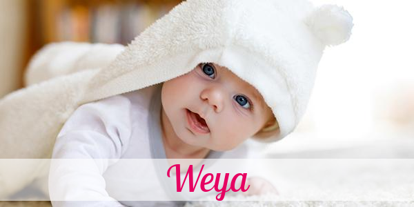 Namensbild von Weya auf vorname.com