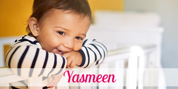Namensbild von Yasmeen auf vorname.com