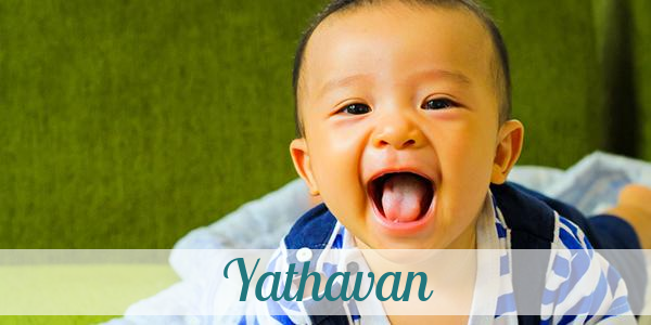 Namensbild von Yathavan auf vorname.com