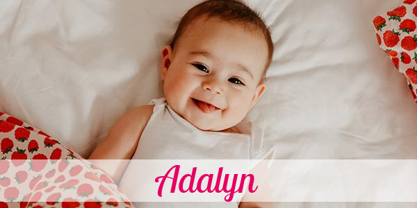 Namensbild von Adalyn auf vorname.com