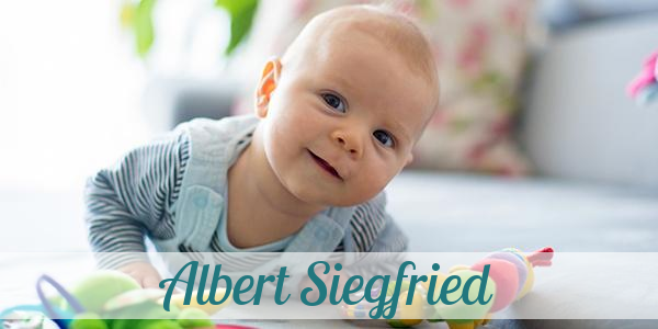 Namensbild von Albert Siegfried auf vorname.com